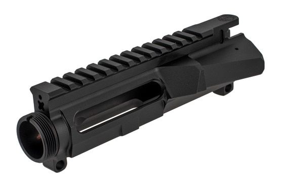 The Cross Machine Tool UPUR-1LH is a left handed upper receiver machined from 7075-T6 aluminum billet